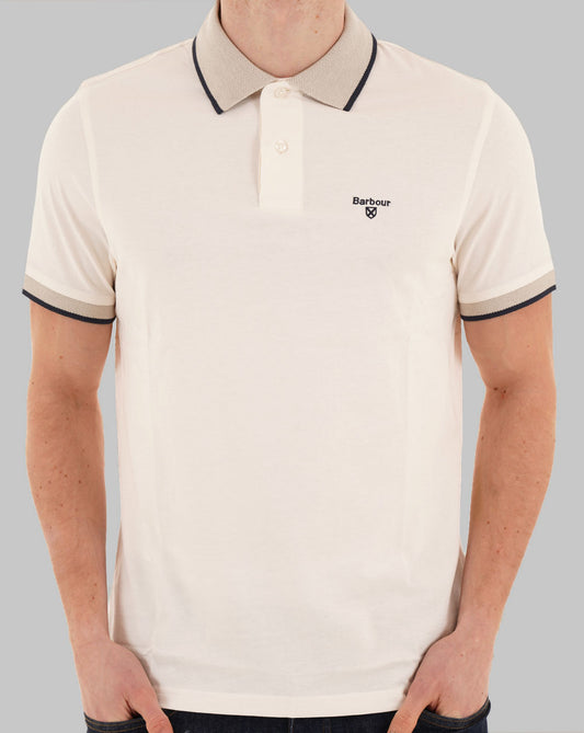 Barbour Barbour Cornsay Polohemd, Flüsterweiß
