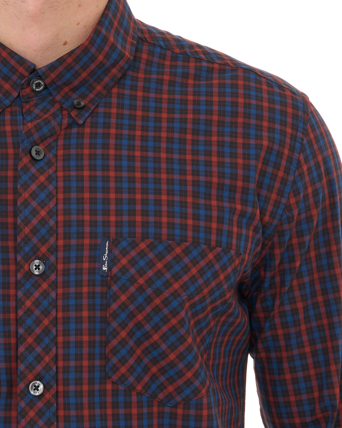 Ben Sherman House Check Shirt Sienna
