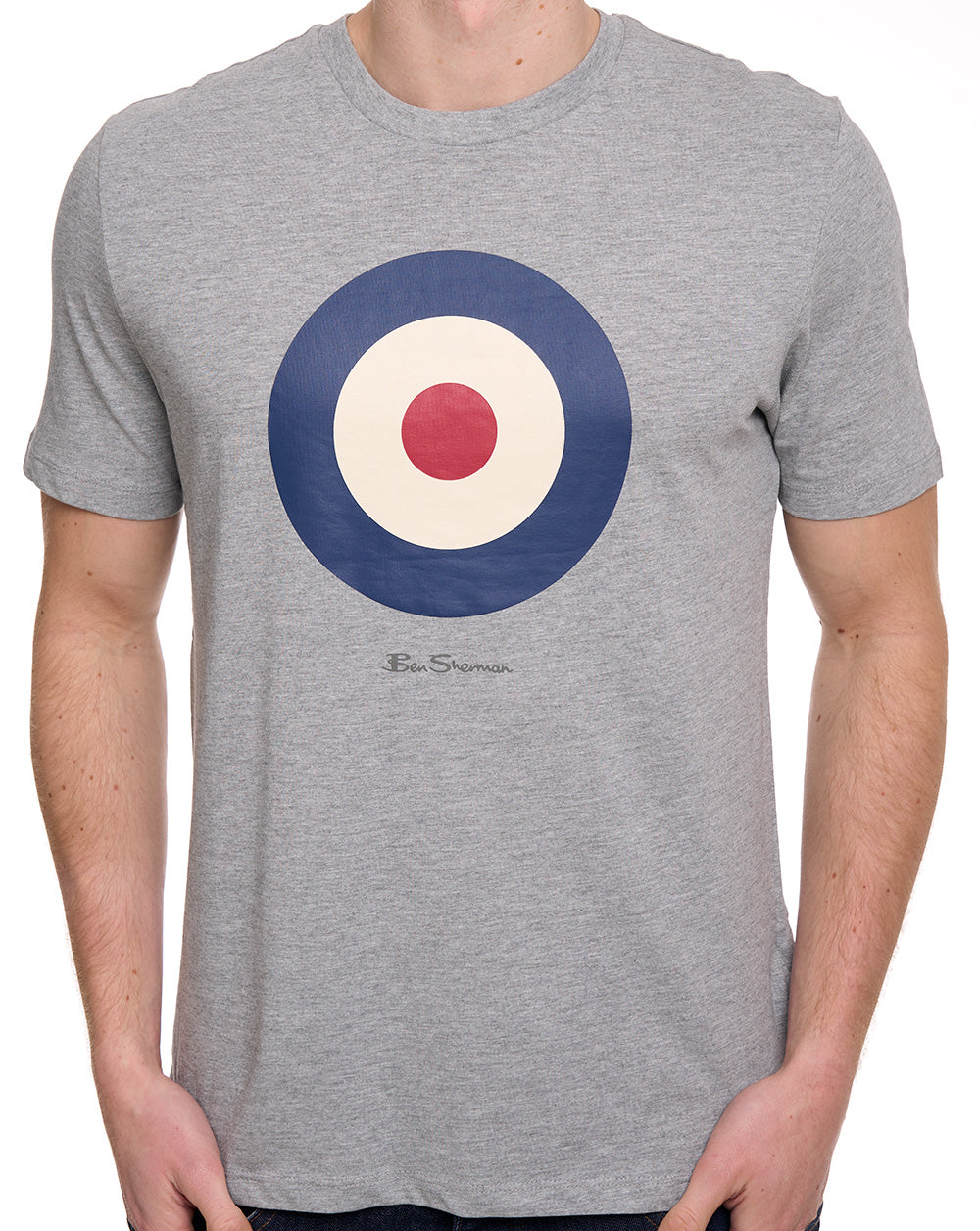 Ben Sherman Target T-Shirt Grau