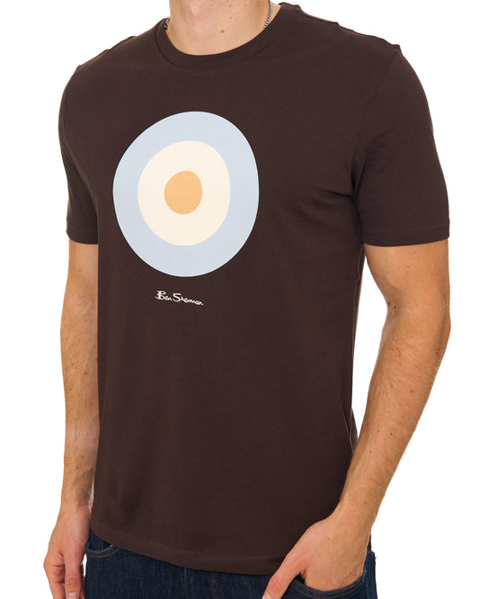 Ben Sherman Ben Sherman Target T Shirt Brown