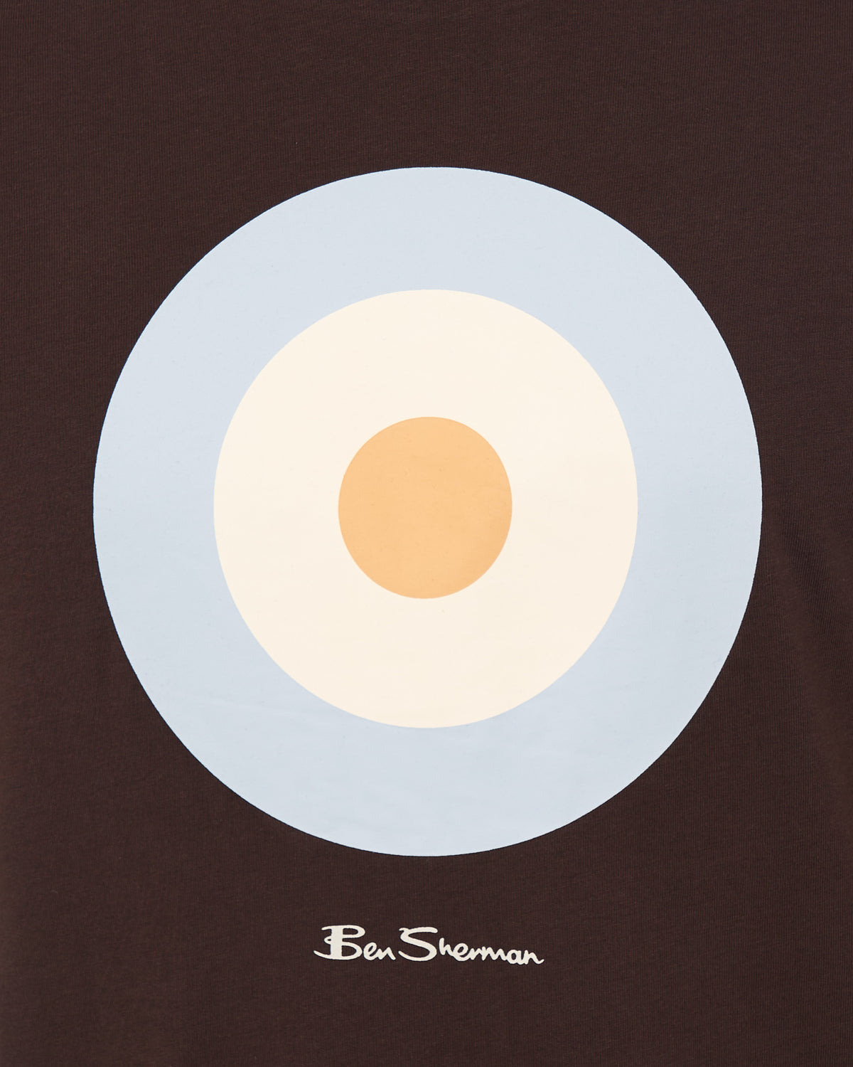 Ben Sherman Target T Shirt Brown