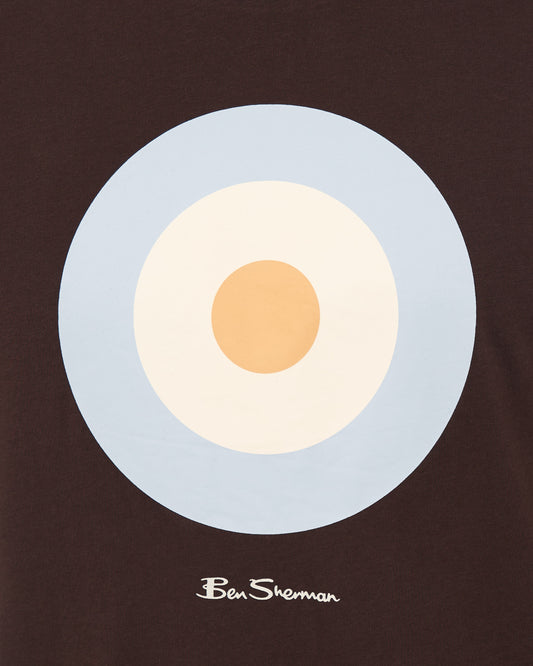 Ben Sherman Ben Sherman Target T Shirt Brown