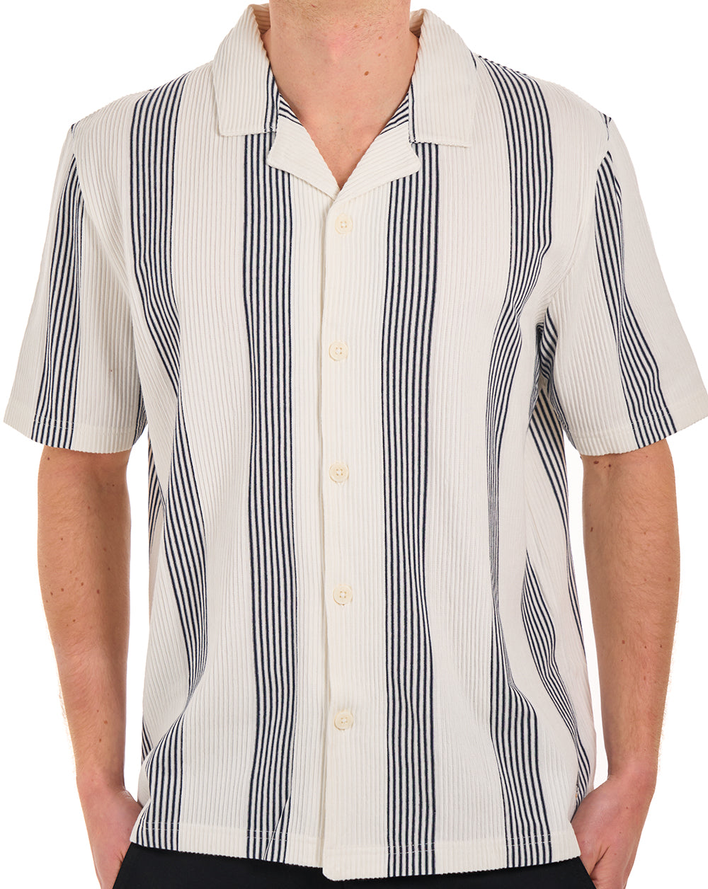 Ben Sherman STRUKTURIERTES TRIKOTS-SHIRT Schneewittchen