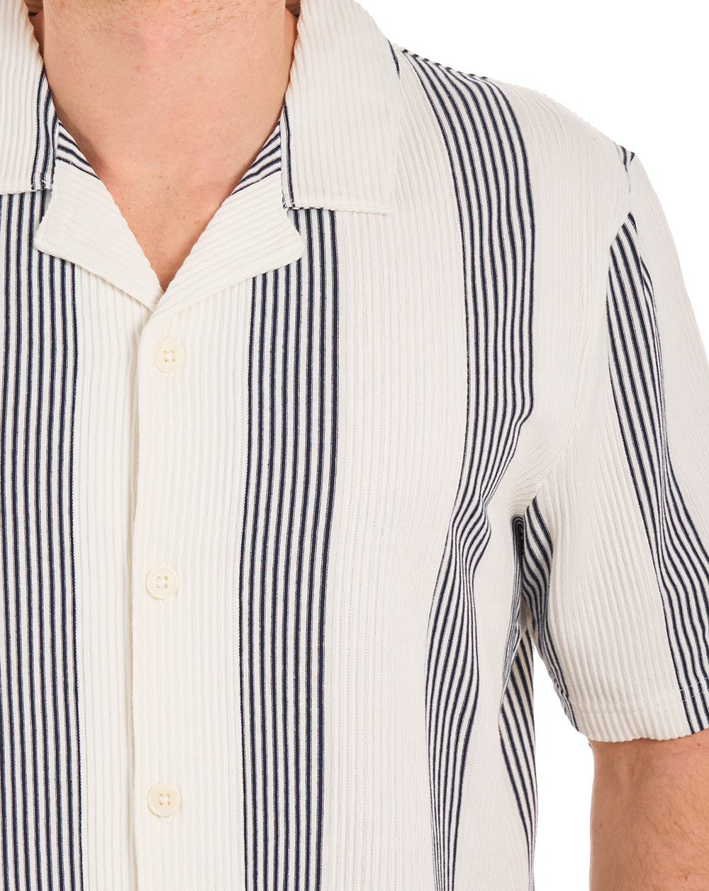 Ben Sherman STRUKTURIERTES TRIKOTS-SHIRT Schneewittchen