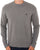 Benetton Crew Knit Jumper Grey Tonal