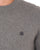 Benetton Crew Knit Jumper Grey Tonal