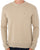 Benetton Crew Knit Jumper Sand Tonal