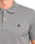 Benetton Polo Shirt Tonal Grey Marl