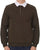 Benetton Rugby Sweatshirt Brown/White