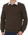 Benetton Rugby Sweatshirt Brown/White