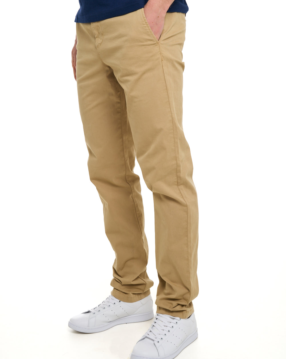 Benetton Slim Fit Baumwoll-Chinos Sand