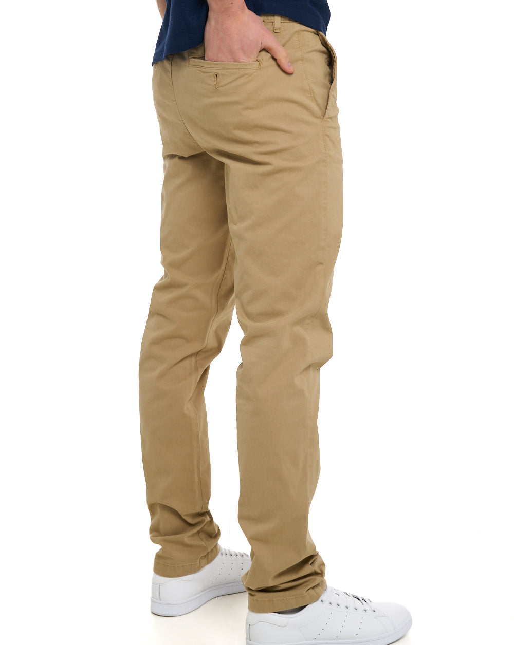 Benetton Slim Fit Baumwoll-Chinos Sand