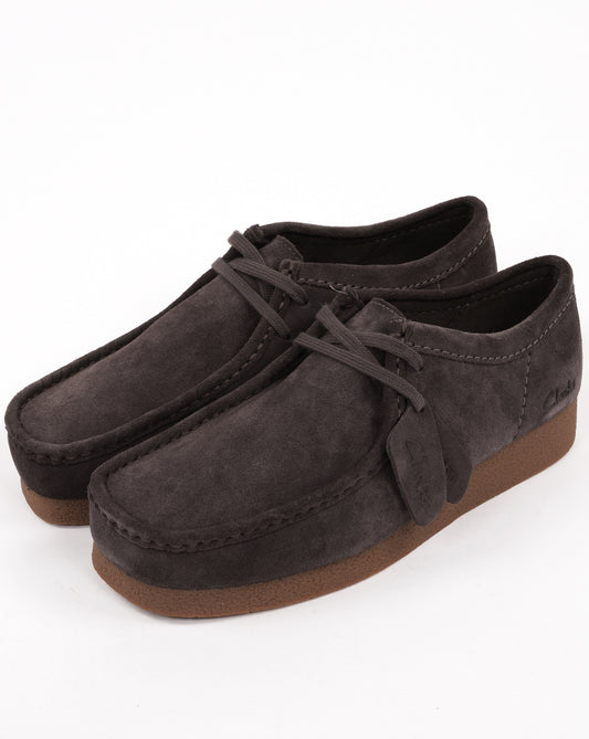 Clarks Originals Clarks Wallabee EVO Shoes Dark Brown