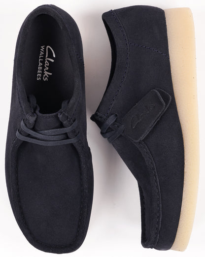 Clarks Wallabee EVO Shoes Navy