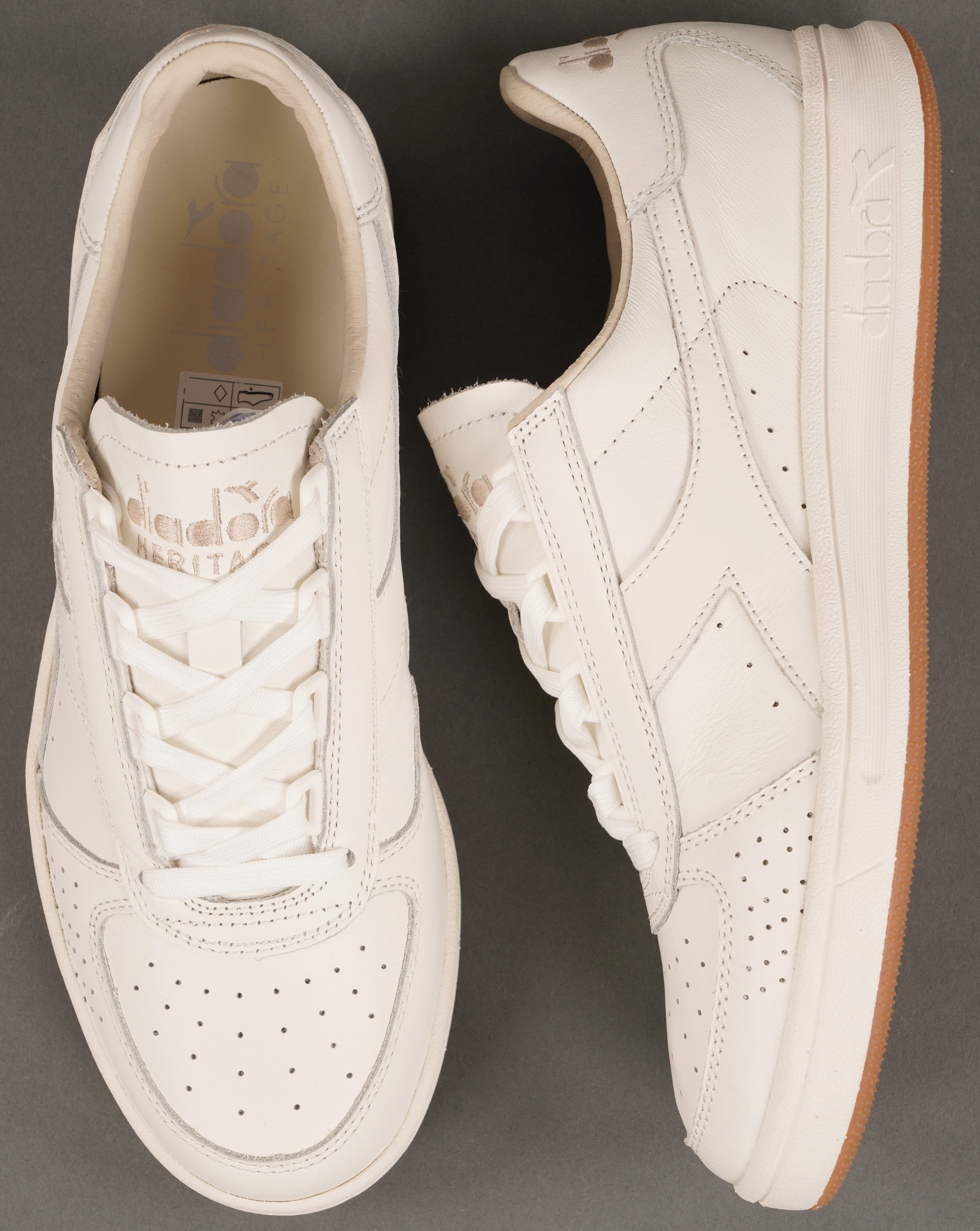 Diadora B Elite 84 Italia Trainers White/Gum