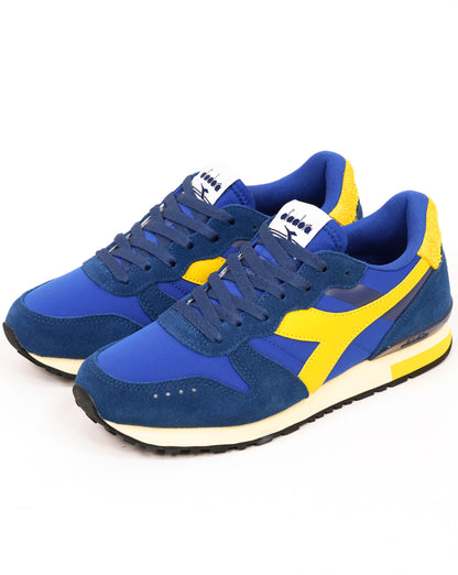 Diadora Camaro M2 Smooth Trainers Tiefblau Gelb