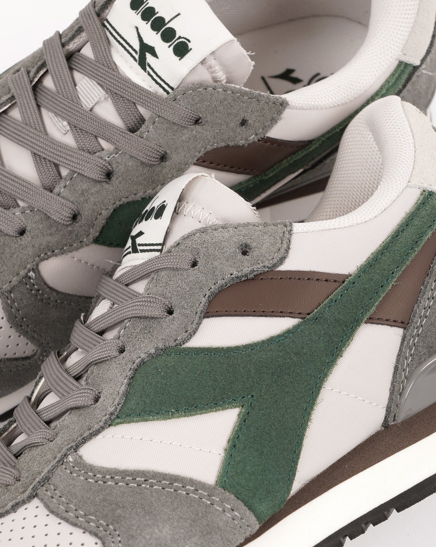 Diadora Camaro Triple M2 Trainers Charcoal/Pineneedle