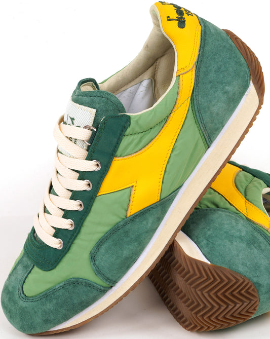 Diadora Equipe Vela SW Trainers Green/Yellow