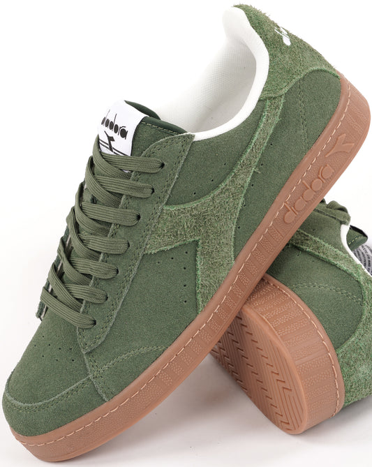 Diadora Diadora Game Low Suede Trainers Green Dark Ivy