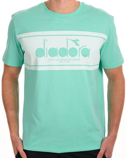 Diadora Logo T-Shirt Neongrün