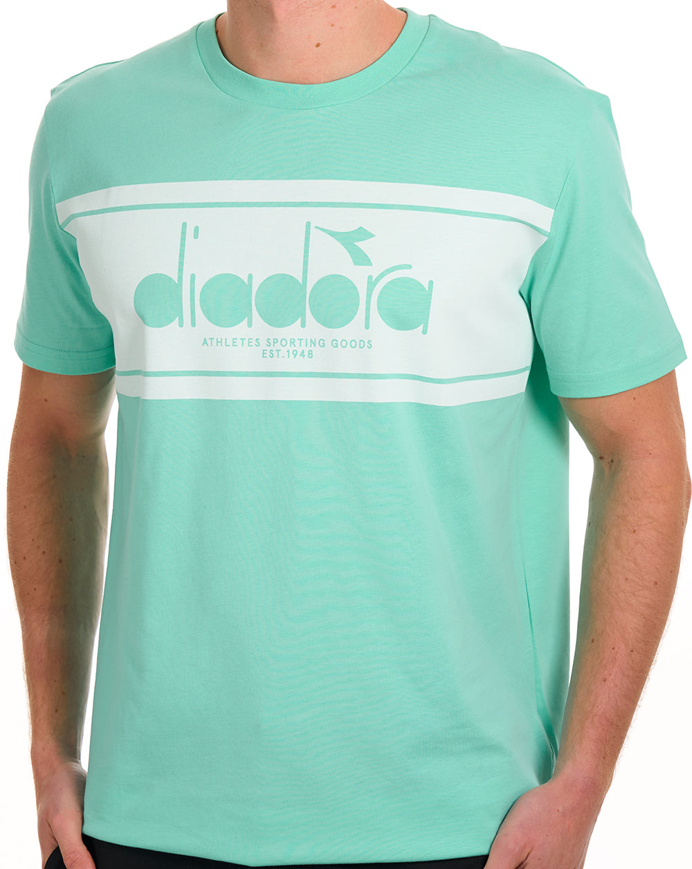 Diadora Logo T Shirt Neon Green
