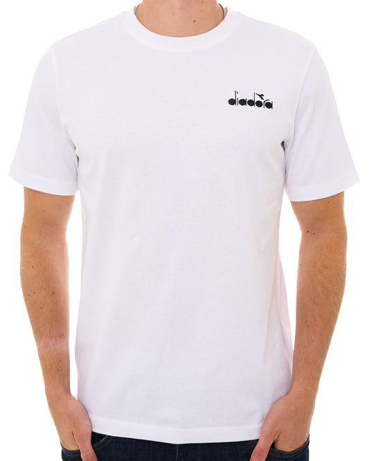 Diadora Diadora Logo T Shirt Optical White