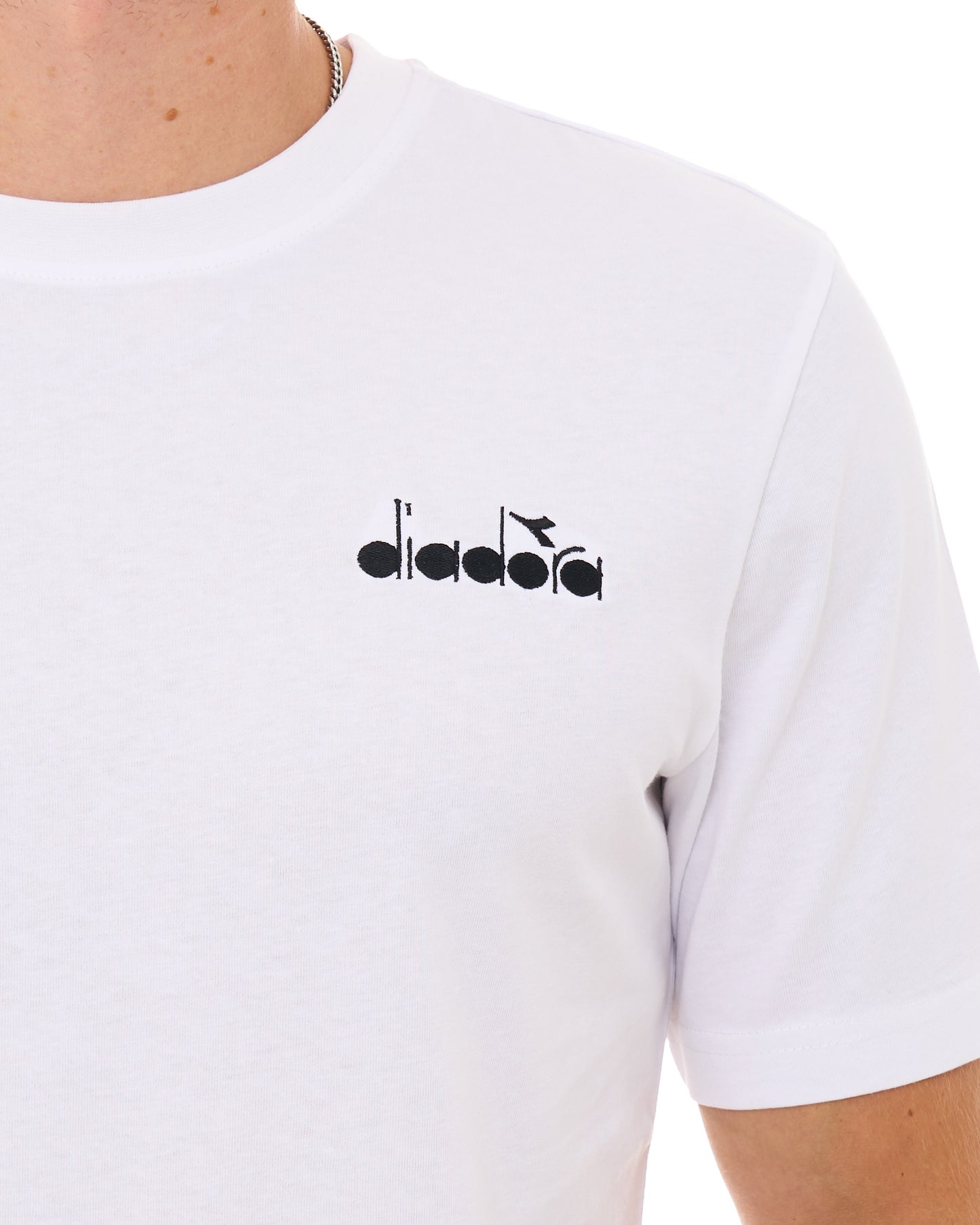 Diadora Logo T Shirt Optical White