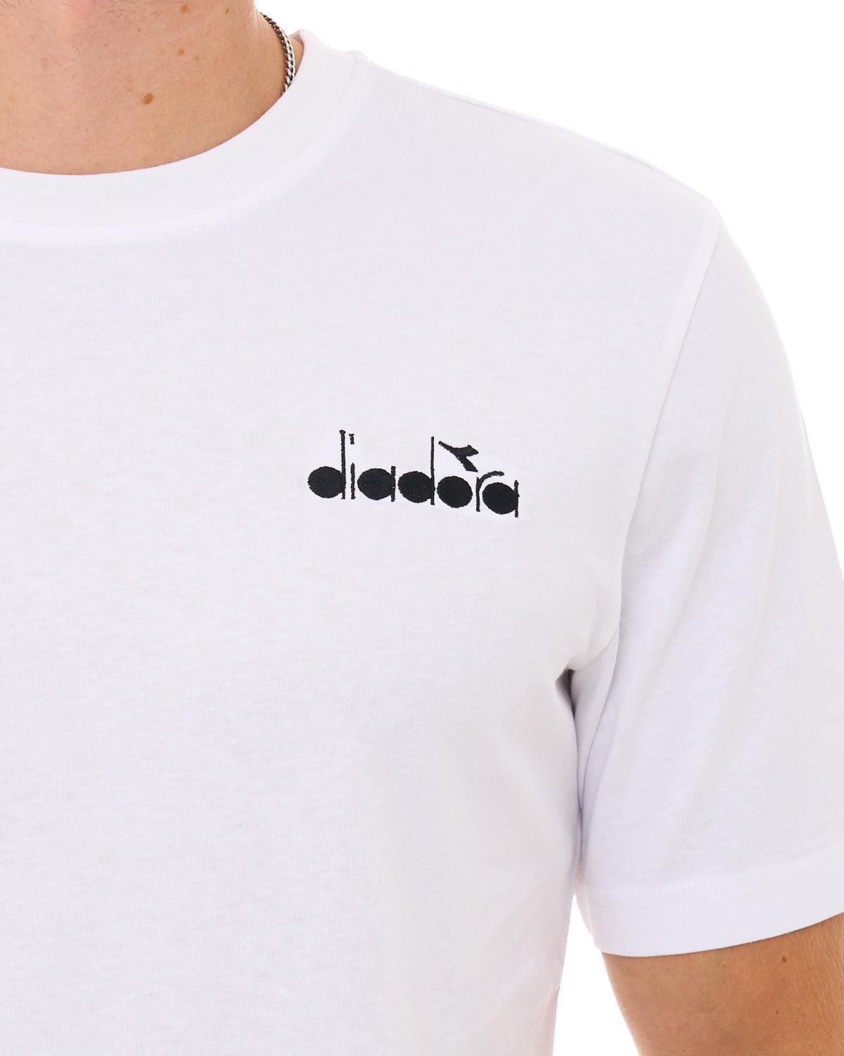 Diadora Logo T Shirt Optical White