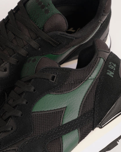 Diadora N92 Advance Trainers Black/Pine Needle