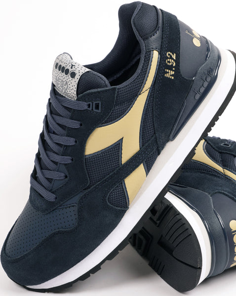 Diadora N92 Advance Trainers Dark Navy/Sand