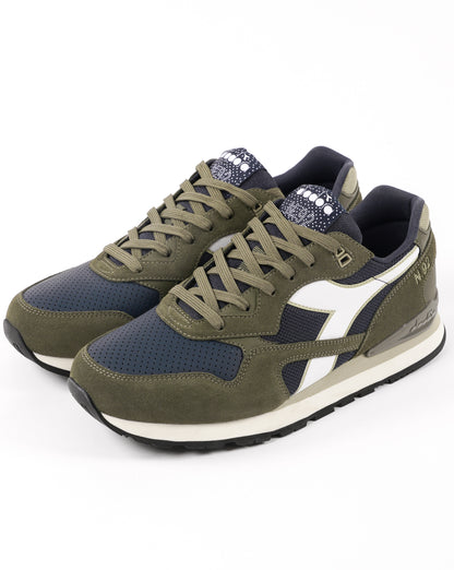 Diadora N92 Advance Trainers Ivy Green/Midnight Navy