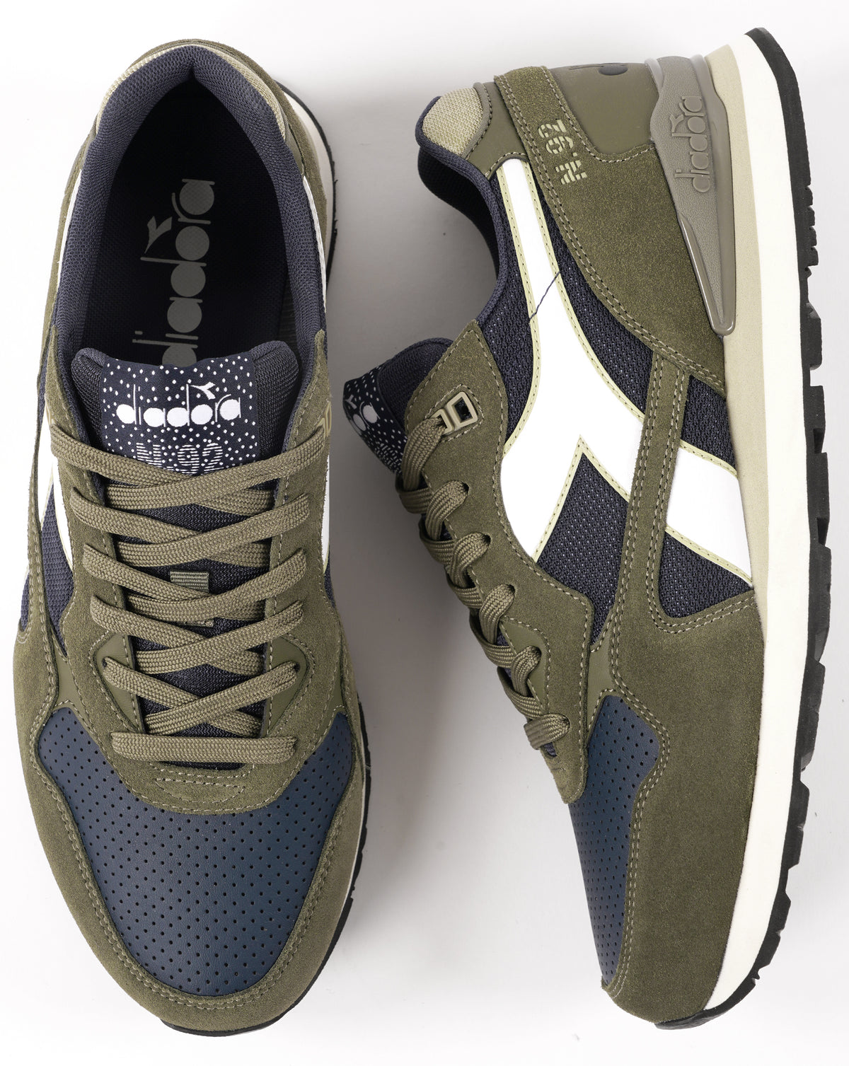 Diadora N92 Advance Trainers Ivy Green/Midnight Navy