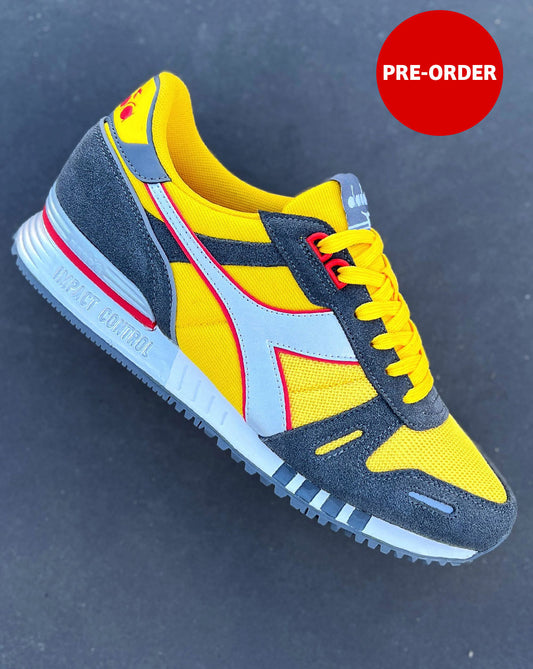 Diadora Diadora Titan Seb Sneaker Gelb / Silbergrau