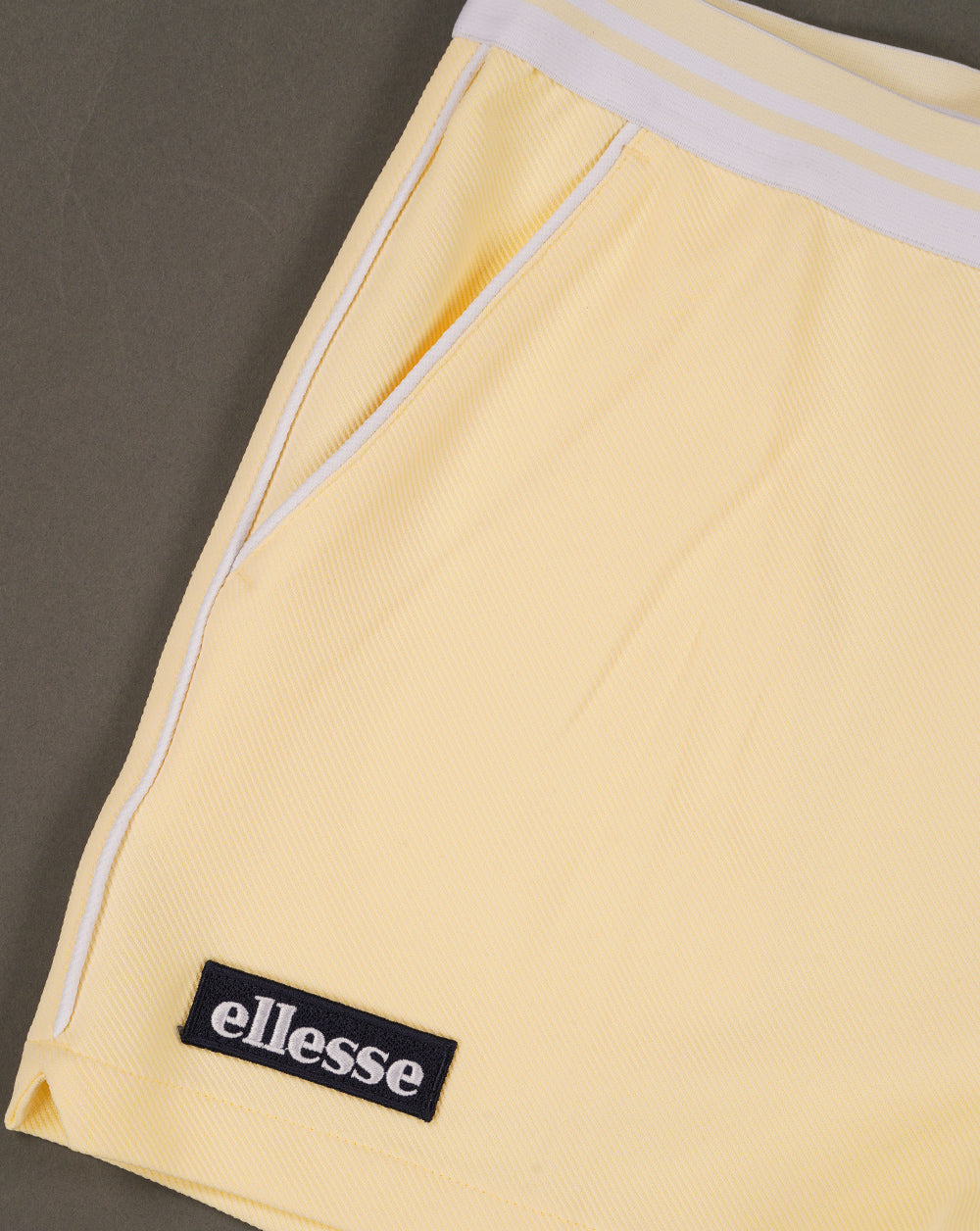 Ellesse 80s Tennis Shorts Light Yellow