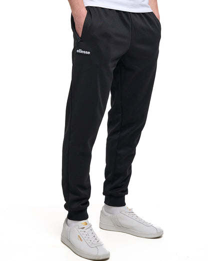 Ellesse Bertoni Trainingshose mit Bündchen, Schwarz