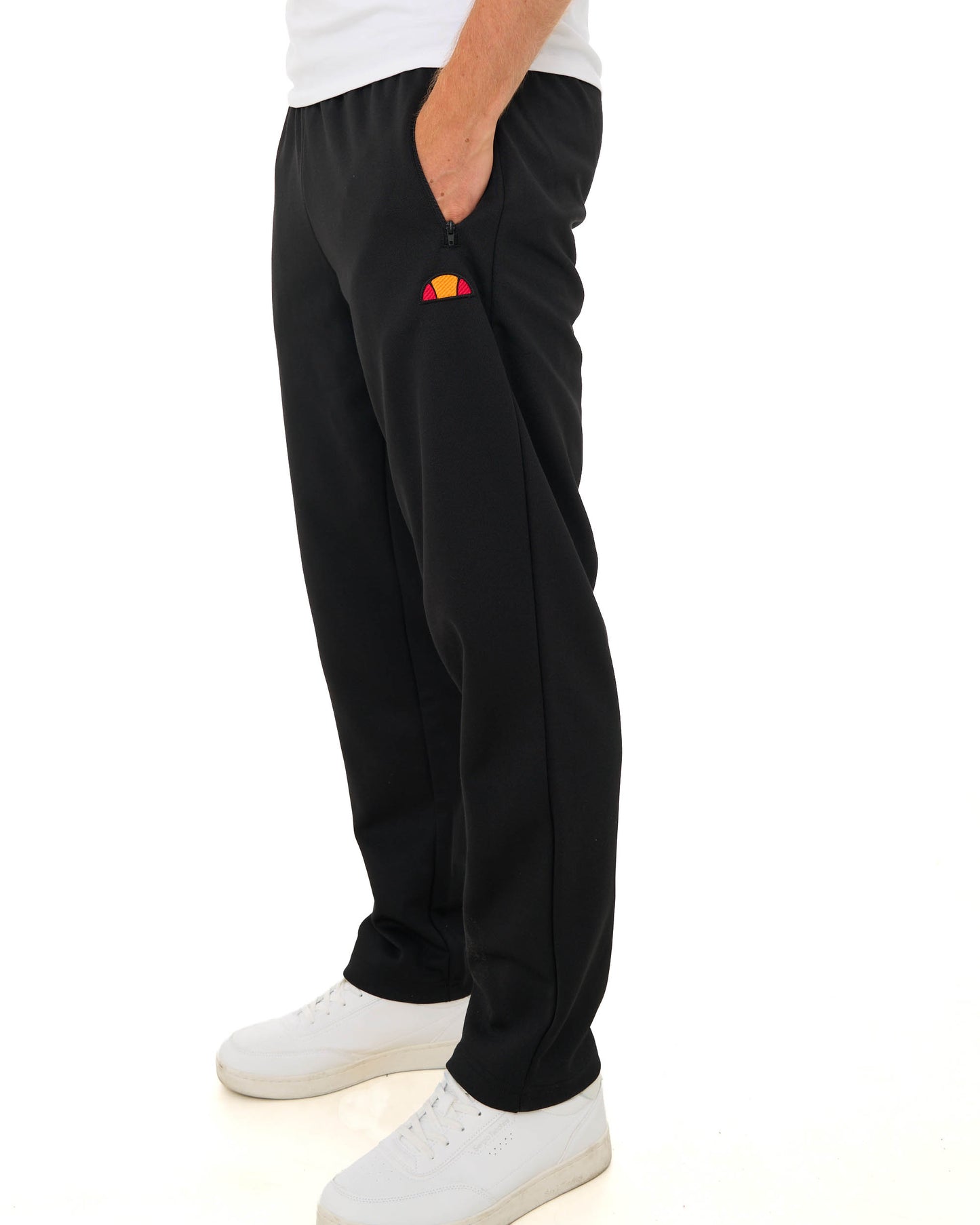 Ellesse Bertoni Open Hem Track Pants Black