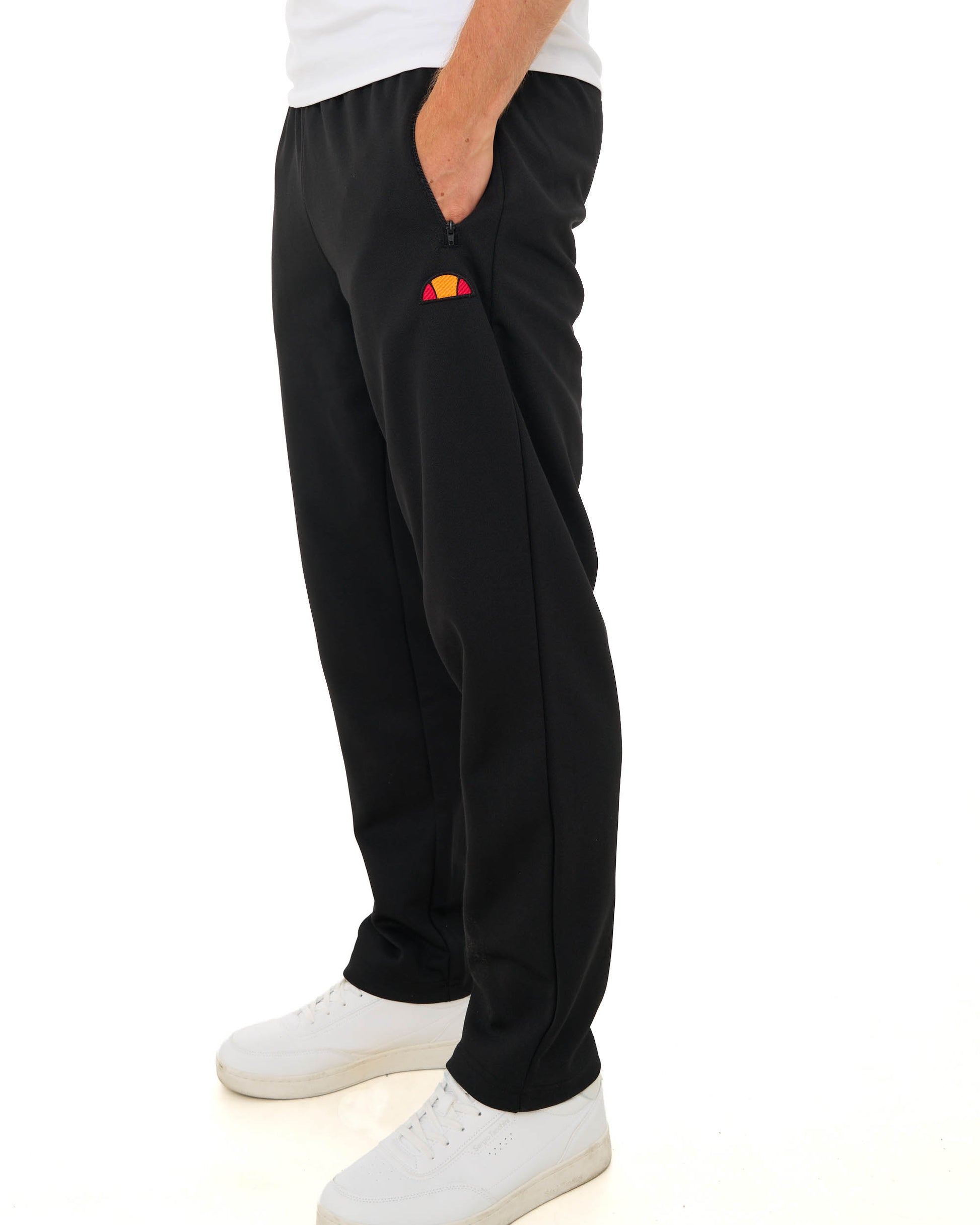 Ellesse Bertoni Open Hem Track Pants Black
