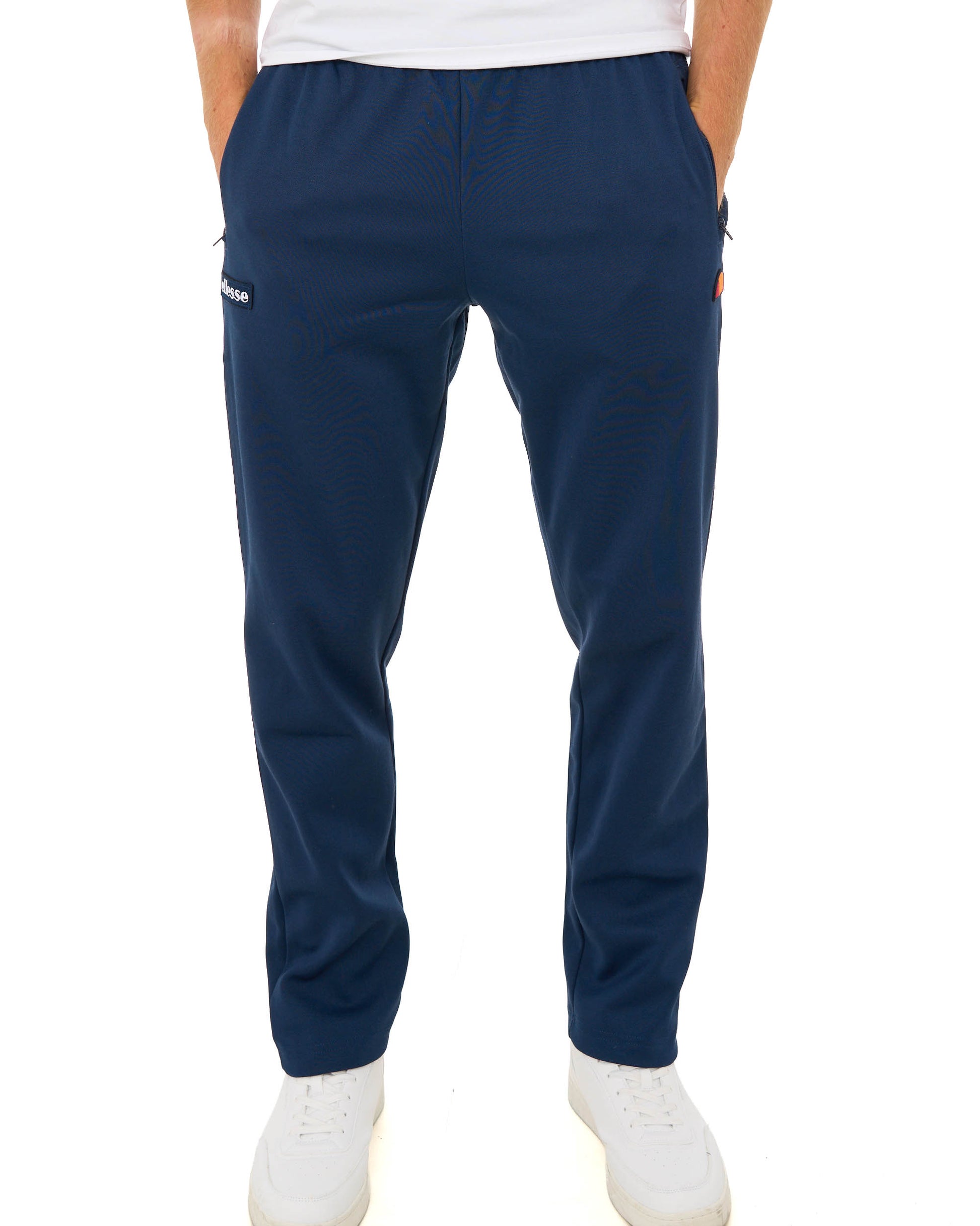 Ellesse Bertoni Open Hem Track Pants Navy