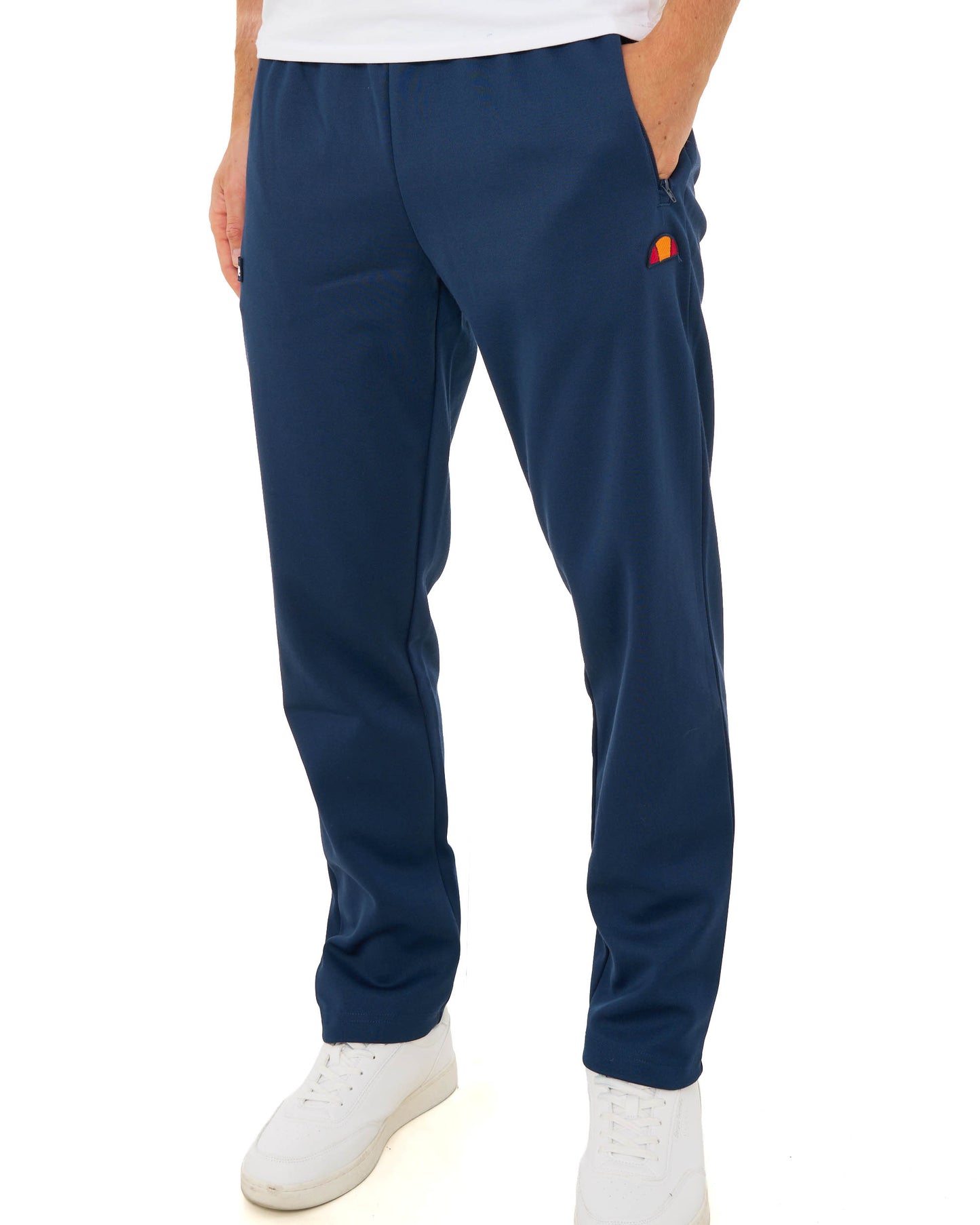 Ellesse Bertoni Open Hem Track Pants Navy