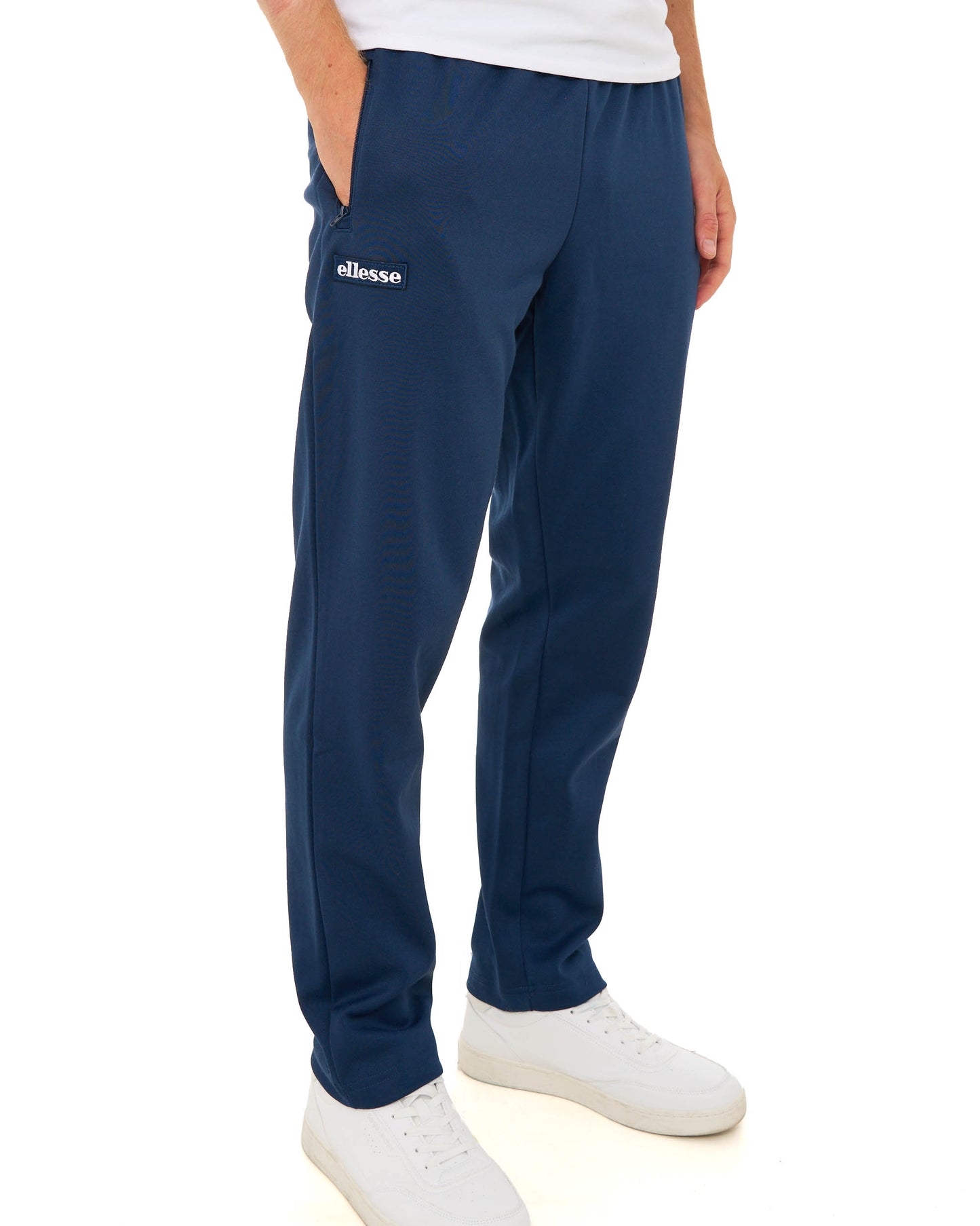 Ellesse Bertoni Open Hem Track Pants Navy