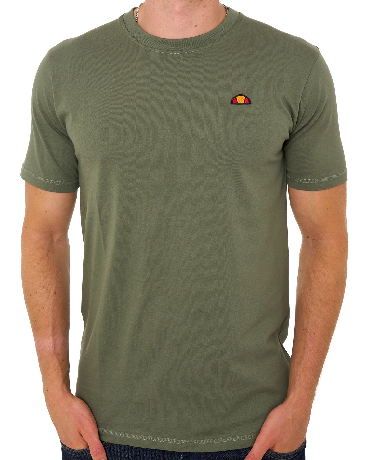 Ellesse Cassica T Shirt Olive Green