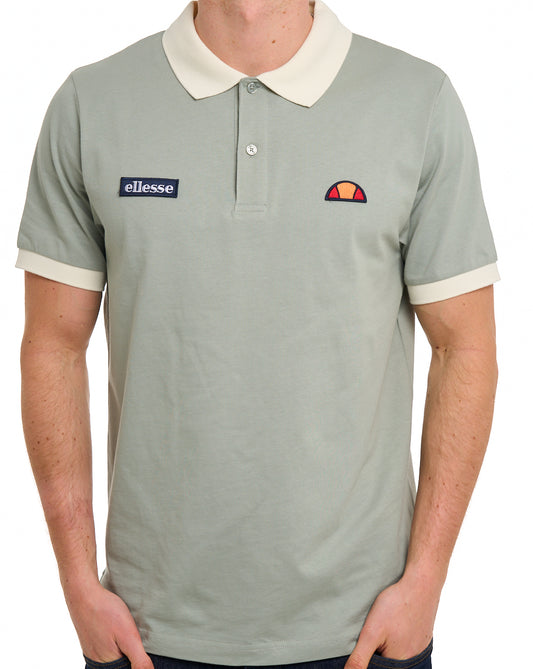 Ellesse Ellesse Lessepsia Poloshirt Salbei/Cremeweiß