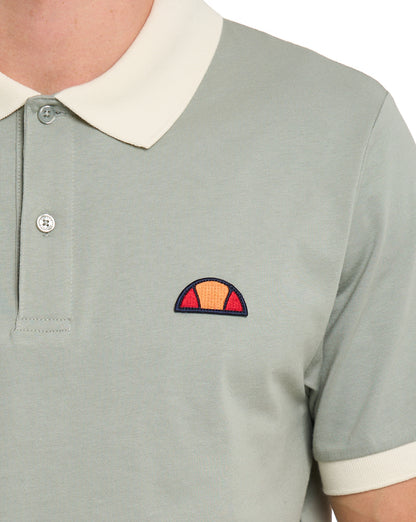 Ellesse Lessepsia Poloshirt Salbei/Cremeweiß