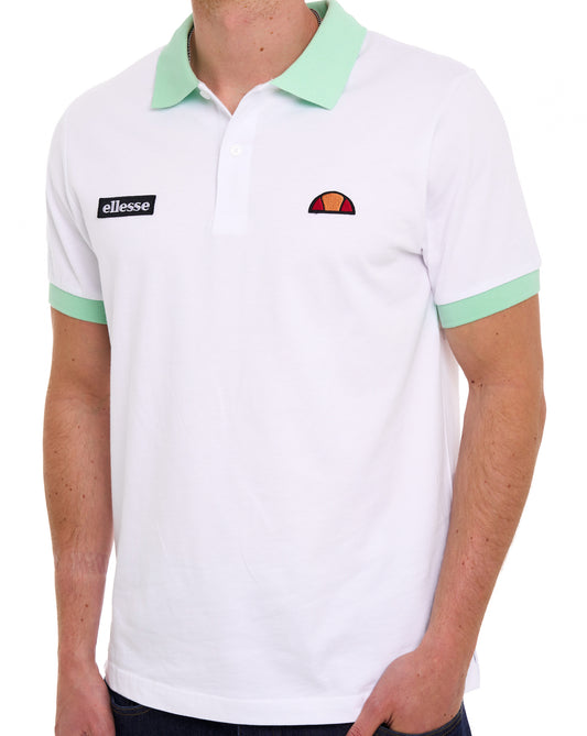 Ellesse Ellesse Lessepsia Poloshirt Weiß/Hellgrün