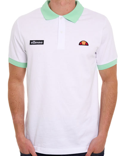 Ellesse Lessepsia Poloshirt Weiß/Hellgrün