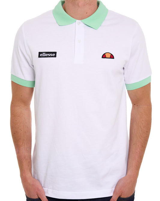 Ellesse Ellesse Lessepsia Poloshirt Weiß/Hellgrün