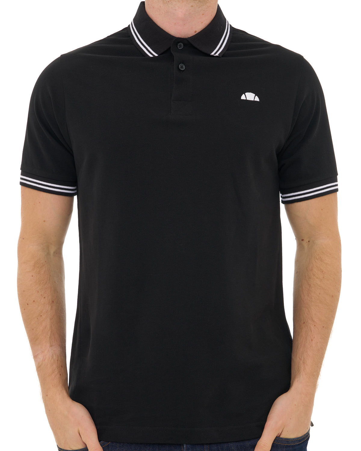 Ellesse Lioran Polo Shirt Black