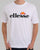 Ellesse – Weißes T-Shirt mit Logo