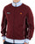 Ellesse Milan Track Top Claret Sky