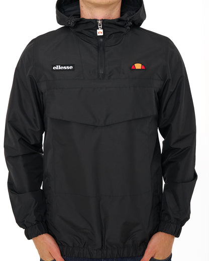 Ellesse Mont 1/4 Zip Lightweight Jacket Black